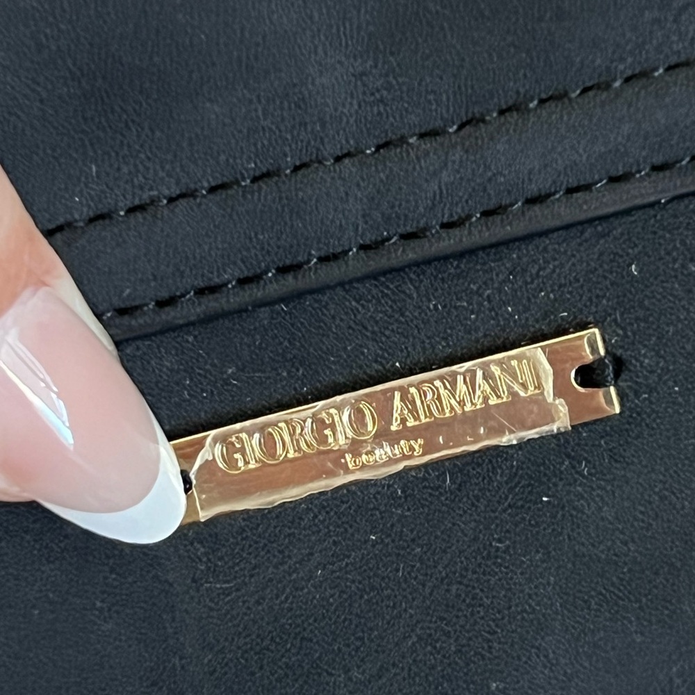 Giorgio Armani Black Clutch Bag - Picture 3 of 7
